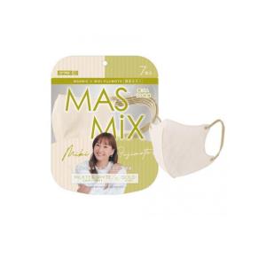 2980円以上で注文可能 MASMiX マスミックスマスク ミキティ藤本美貴コラボ限定カラー ミルクティーホワイト×ゴールド 7枚入 (1個)