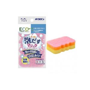 2980円以上で注文可能 クリピカ 泡だすスポンジ ECO 1個入 (1個)