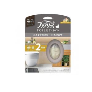 2980円以上で注文可能 ファブリーズ トイレ用消臭剤+自然な香り シトラス&オレンジブロッサム 本体+詰め替えパック 6.3ml× 2回分 (1個)