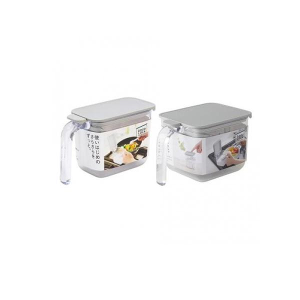 2980円以上で注文可能  マーナ 調味料ポット グレー (K-736GY) 370mL &amp;ワイド ...
