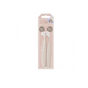 2980円以上で注文可能 貝印 カミソリ miness マイネス プチまゆ用 L 2本入 (GA0166) (1個)