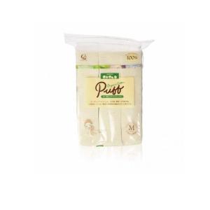 2980円以上で注文可能 コットン・ラボ オーガニックコットンパフ 200枚入 (Mサイズ) (1個)