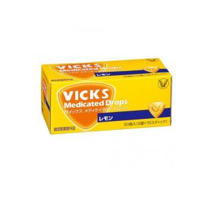 VICKS メディケイテッドドロップL レモン 50個入