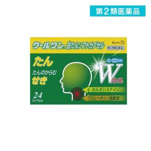 クールワン 去たんソフトカプセル 24カプセル 痰 市販薬