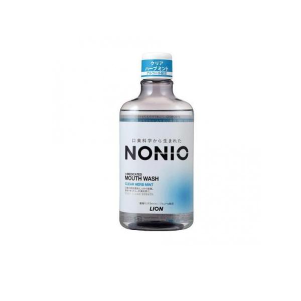 2980円以上で注文可能 NONIO(ノニオ) 薬用マウスウォッシュ クリアハーブミント 本体ボトル...