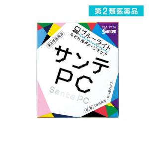 2980円以上で注文可能 第２類医薬品 サンテPC 12mL 目薬 疲れ目 充血 炎症 市販 ブルーライト 紫外線 パソコン スマホ 参天製薬 点眼薬 (1個)