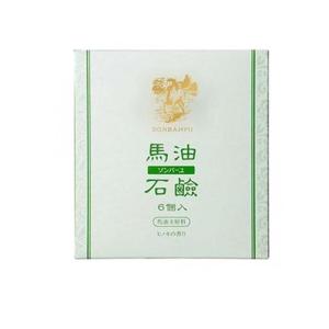 ソンバーユ 馬油石鹸 ヒノキの香り 85g 6個入×1の商品画像