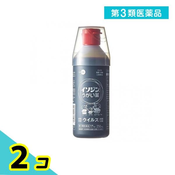 第３類医薬品 イソジン うがい薬 250mL ポビドンヨード口腔 喉 殺菌 消毒 洗浄 口臭 2個セ...