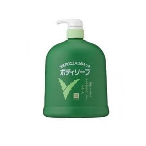 保湿 うるおい しっとり 牛乳石鹸 カウブランド アロエボディソープ 1200mL (1個)｜minoku-premium