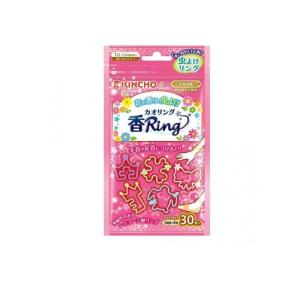 KINCHO 香Ring(カオリング) ピンクN 花の香りの虫よけ 30個入