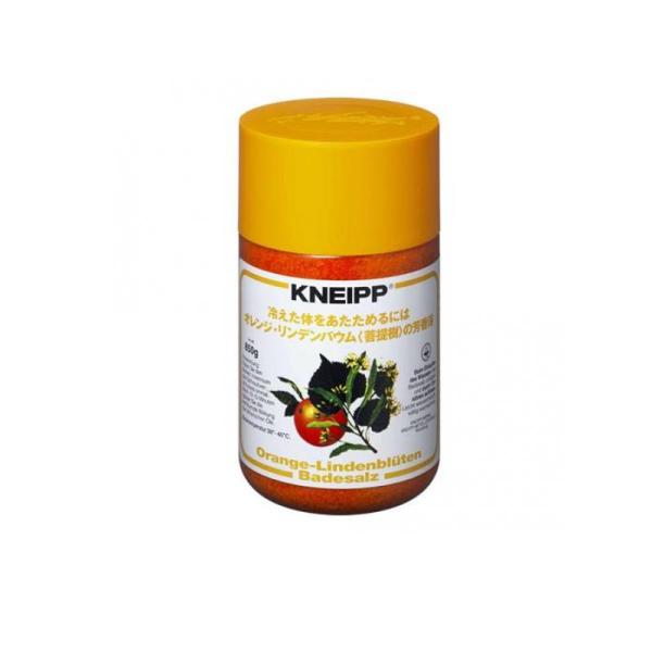 クナイプ(KNEIPP) バスソルト オレンジ・リンデンバウム(菩提樹)の香り 850g (1個)