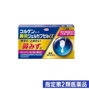 指定第２類医薬品コルゲンコーワ鼻炎ジェルカプセルα 48カプセル (1個)｜minoku-premium