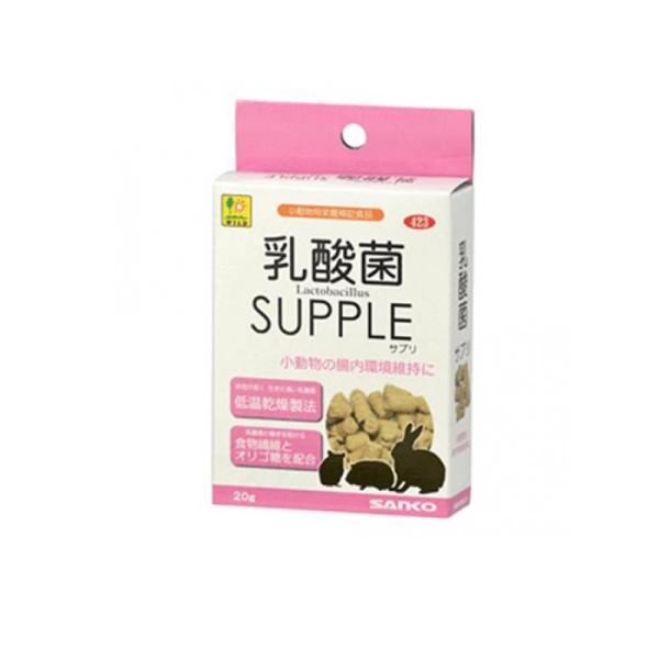 三晃商会 ワイルド 乳酸菌SUPPLE(サプリ) 小動物用 20g (1個)