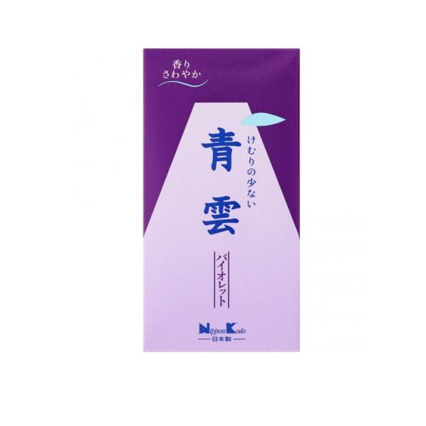 日本香堂 青雲 バイオレット バラ詰 125g (1個)