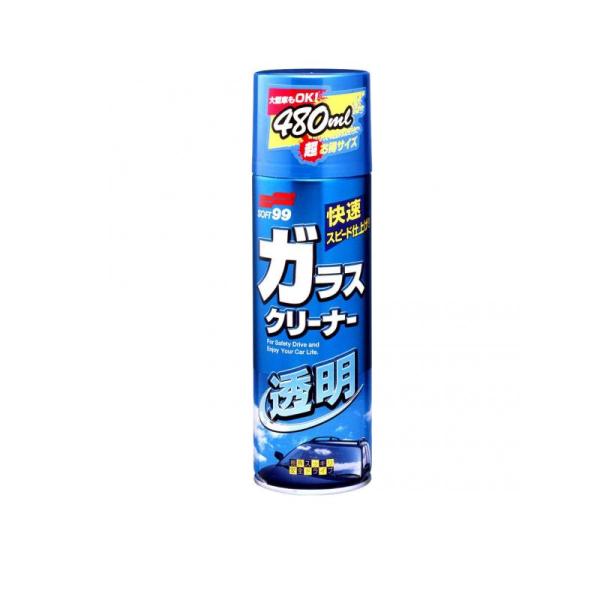 ソフト99 ガラスクリーナー 透明 480mL (1個)