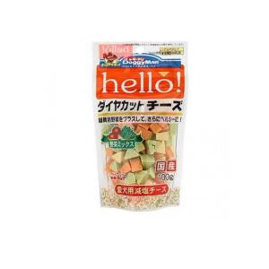 ドギーマン hello!ダイヤカットチーズ 野菜ミックス 100g (1個)｜minoku-premium