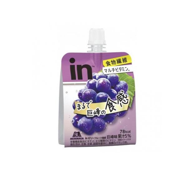 inゼリー フルーツ食感 巨峰味 150g (1個)