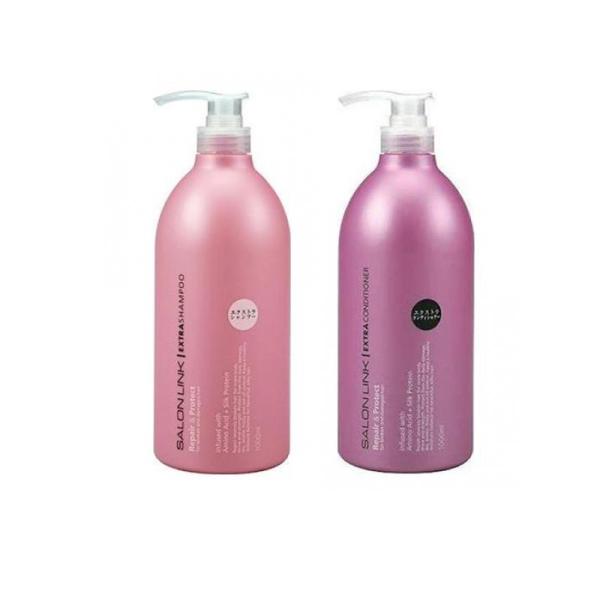 サロンリンク エクストラ シャンプー&amp;コンディショナー ヨーロピアンフローラルの香り 1000mL ...