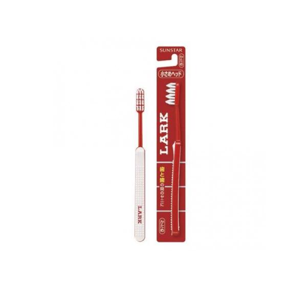 サンスター LARK ラークハブラシ コンパクトヘッド(小さめヘッド) かため 1本入 (1個)
