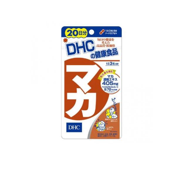 DHC マカ 60粒 サプリメント 中高年 男性 シトルリン アルギニン 20日分 (1個)