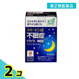 第２類医薬品スリーピンα 120錠 漢方 不眠症 イライラ 神経症 錠剤 2個セット