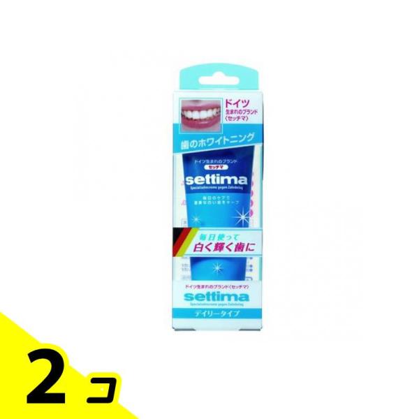 セッチマ はみがき[デイリータイプ] 80g 2個セット