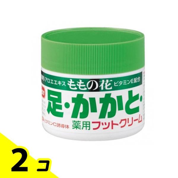 オリヂナル ももの花 薬用フットクリーム 70g 2個セット