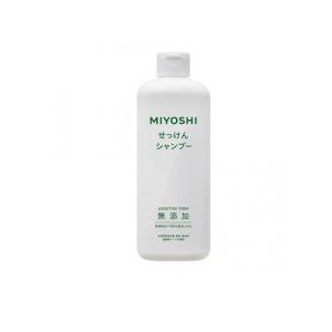ミヨシ 無添加せっけんシャンプー ボトル 350ml×1個の商品画像