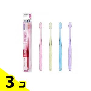 エビス メディフィットクリア超先細毛ハブラシ ふつう 1本入 (B-191) 3個セット