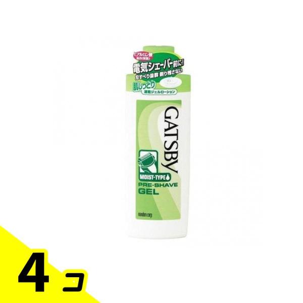 ギャツビー(GATSBY) プレシェーブジェル 140mL 4個セット