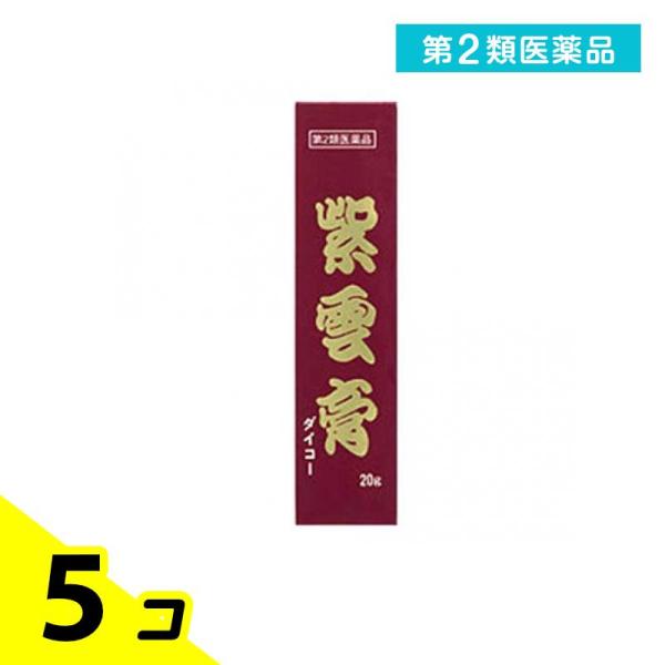 第２類医薬品紫雲膏 ダイコー 20g (小太郎漢方製薬) 5個セット