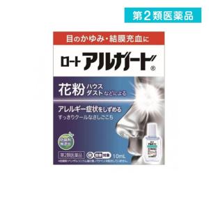 第２類医薬品ロートアルガード 10mL 目薬 花粉症 目のかゆみ 結膜炎 充血 アレルギー 点眼薬 (1個)｜minoku-value