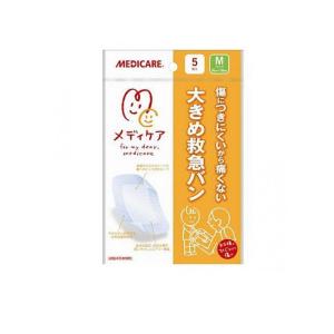 メディケア 5枚入 大きめ救急バン Mサイズ 森下仁丹