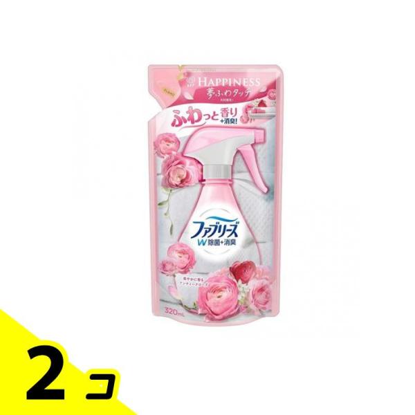 ファブリーズ  with レノアハピネス アンティークローズ&amp;フローラルの香り 詰め替え用 320m...