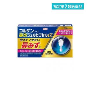 指定第２類医薬品コルゲンコーワ鼻炎ジェルカプセルα 24カプセル (1個)｜minoku-value