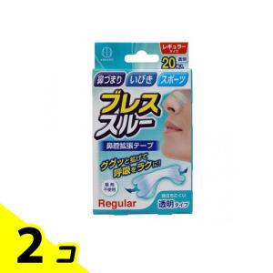 ブレススルー レギュラー 透明タイプ 20枚 2個セット