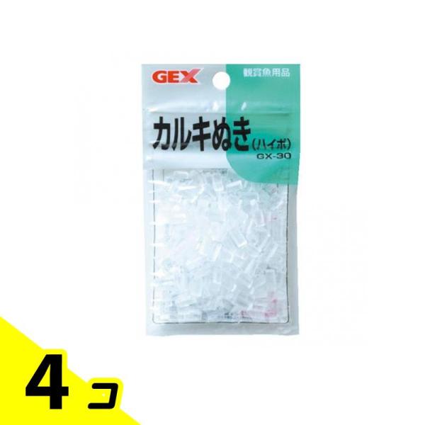 GEX GX-30 カルキぬき(ハイポ) 30g 4個セット