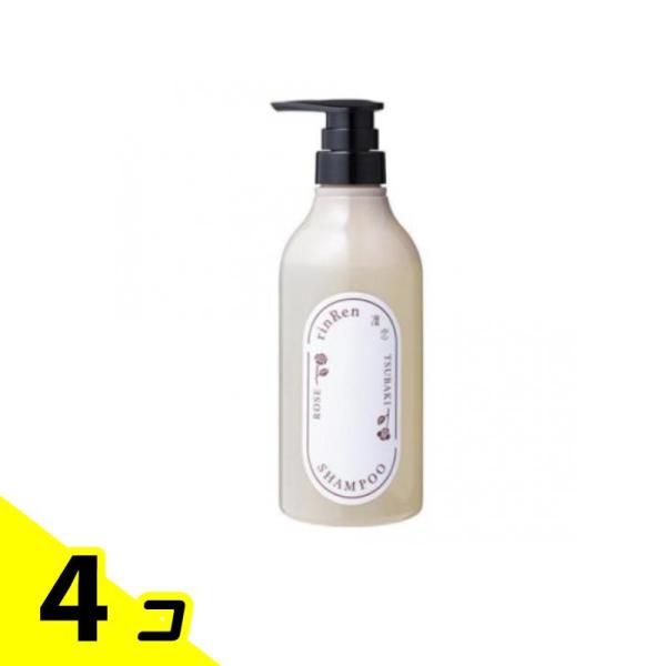 凜恋(リンレン) シャンプー ローズ&amp;ツバキ 480mL (本体) 4個セット