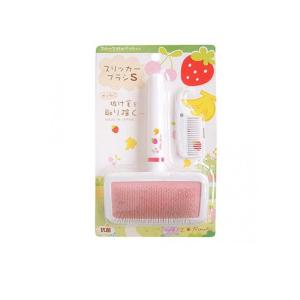 ペッツルート 犬猫用 フルーツ村のスリッカーブラシ 1組入 (Sサイズ) (1個)