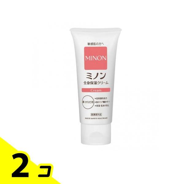 ミノン 全身保湿クリーム 顔・からだ用 90g 2個セット