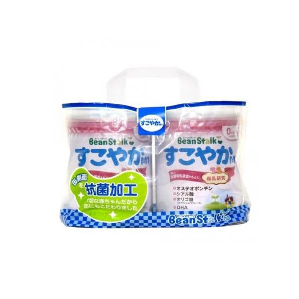 ビーンスターク すこやかM1 乳児用粉ミルク 800g× 2缶パック (1個)