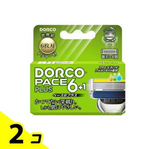 LIFELEX×DORCO トリマー付き6枚刃替刃式カミソリ本体＋替刃12個付