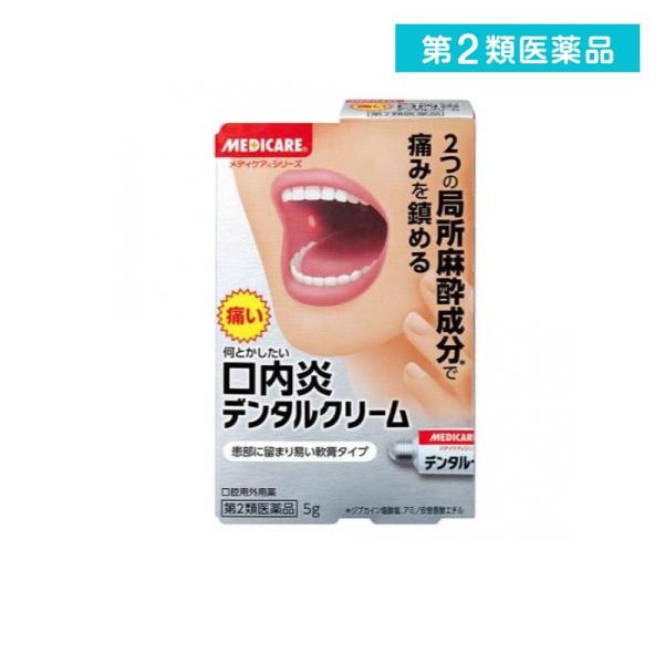 第２類医薬品 メディケア デンタルクリーム 5g (1個)
