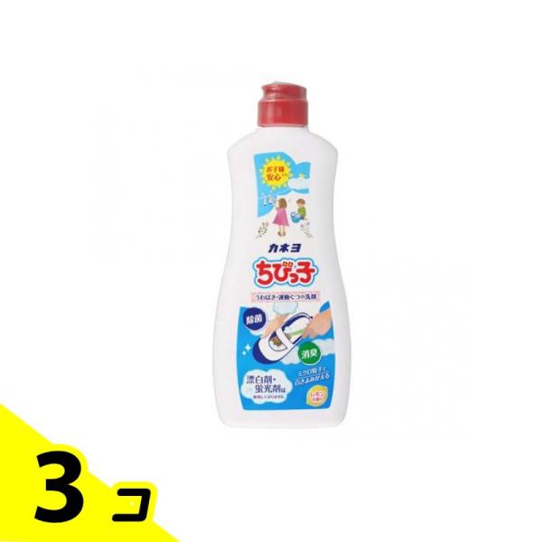 カネヨ石? ちびっ子 うわばき・運動ぐつの洗剤 450g 3個セット