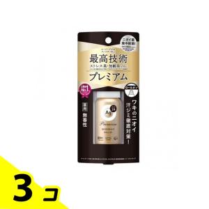 Ag DEO24(エージーデオ24) プレミアムデオドラントロールオン 無香性 40mL 3個セット