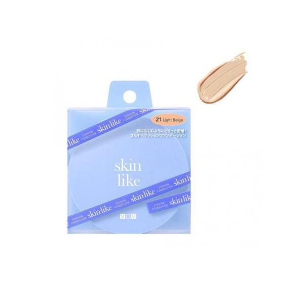 VOV(ボブ) スキンライク クッションファンデーション #21ライトベージュ 15g (1個)