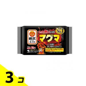 桐灰 小林製薬 桐灰カイロ 貼らない マグマ 10個入【ドラッグストア