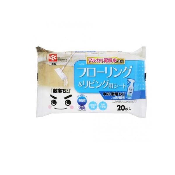 レック Ba 水の激落ちシート フローリング&amp;リビング 20枚入 (1個)