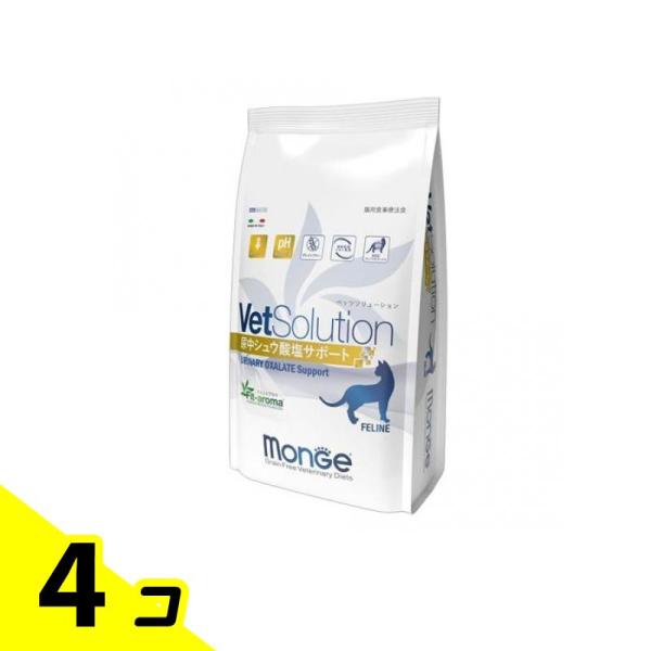 VetSolution(ベッツソリューション) 猫用 尿中シュウ酸塩サポート 400g 4個セット