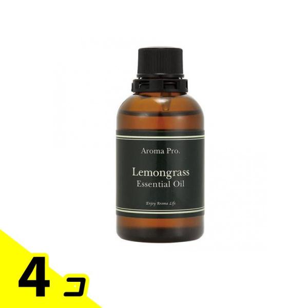 アロマプロ エッセンシャルオイル レモングラス 65mL 4個セット